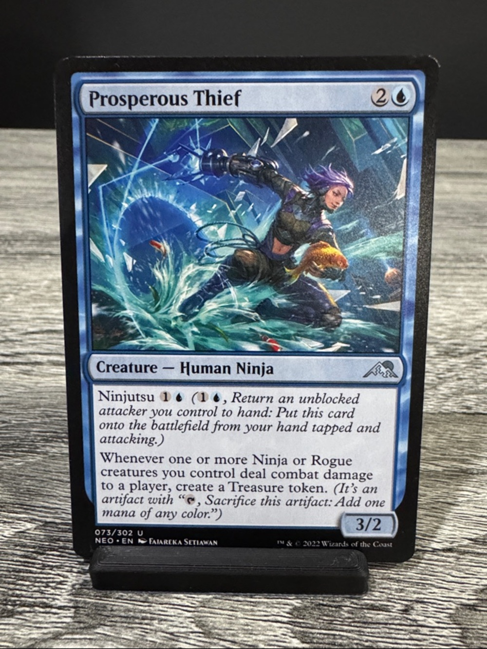 Magic: The Gathering | Kamigawa: Neon Dynasty #073/302: Prosperous Thief - Card